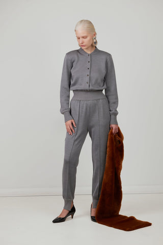 Tapered-Leg Jumpsuit