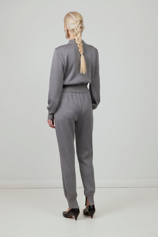 Tapered-Leg Jumpsuit