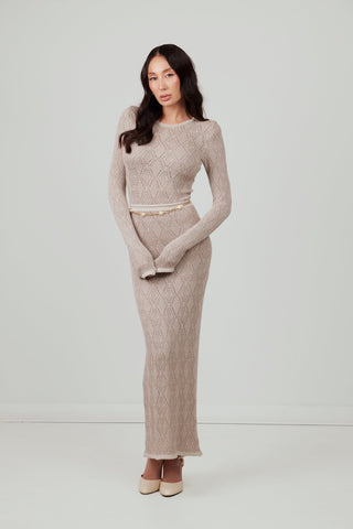 Handmade Intarsia Dress