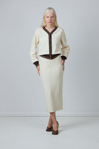 Set: Bomber & Skirt with Statement Details