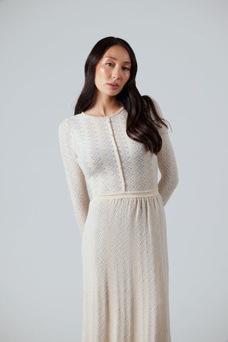 Intarsia Knit Dress