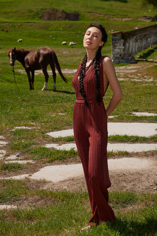 Statement Back Jumpsuit