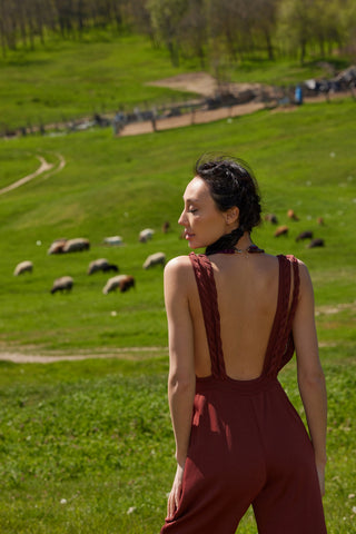 Statement Back Jumpsuit
