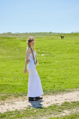 Handcrafted One-Shoulder Dress