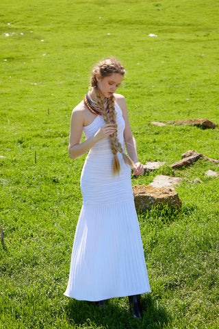 Handcrafted One-Shoulder Dress