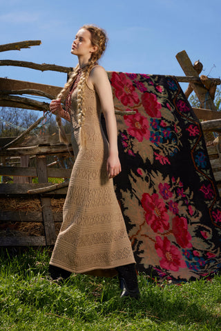 Linen Openwork Sundress