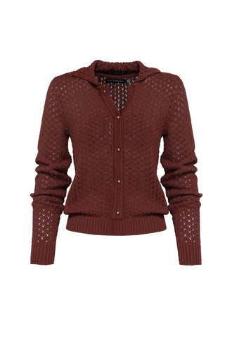 Terracotta Openwork Polo