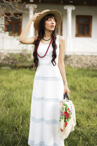 Sundress with refined details
