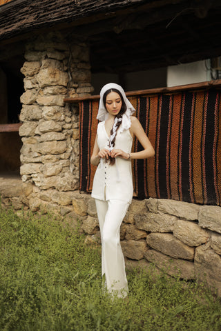Tailored vest suit