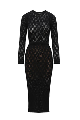 Openwork dress
