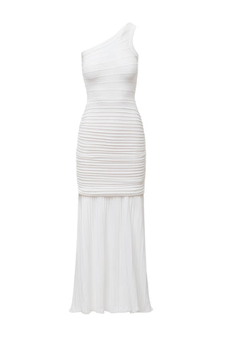 Handcrafted One-Shoulder Dress