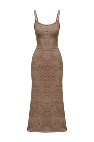 Linen Openwork Sundress
