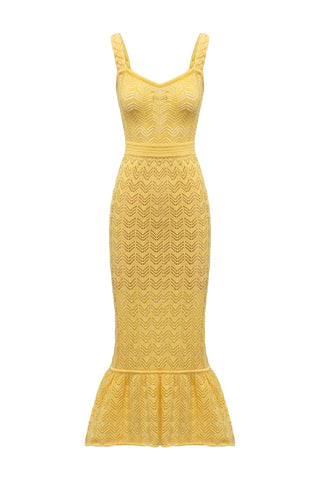 Openwork Detail Dress